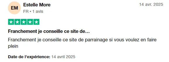 Avis Trustpilot 1