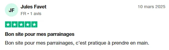 Avis Trustpilot 3