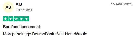 Avis Trustpilot 4
